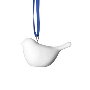 Little White Bird Hanging Decoration - Pluto Design