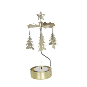 Christmas Tree Rotary Candle Holder - Pluto Design