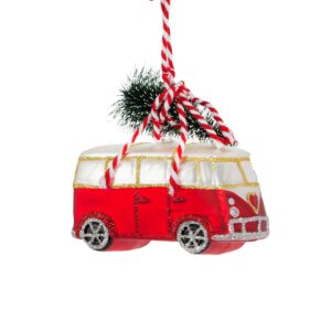 Red VW van bauble