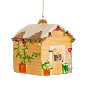 Garden shed bauble