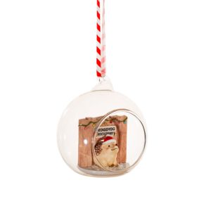 Hedgehog in bauble