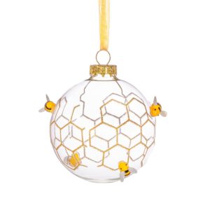 3D-Bees with Honeycomb Bauble