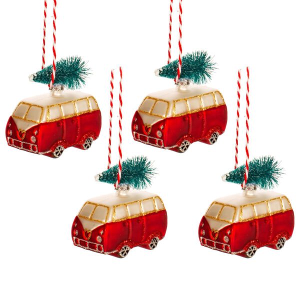 Small VW Vans (set4) Baubles